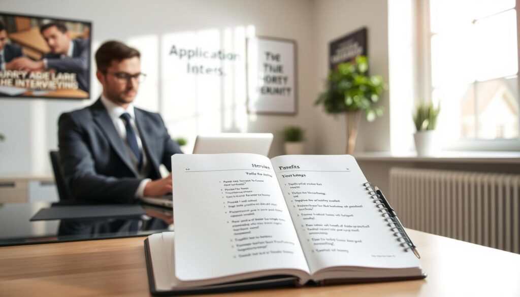 application interview tips
