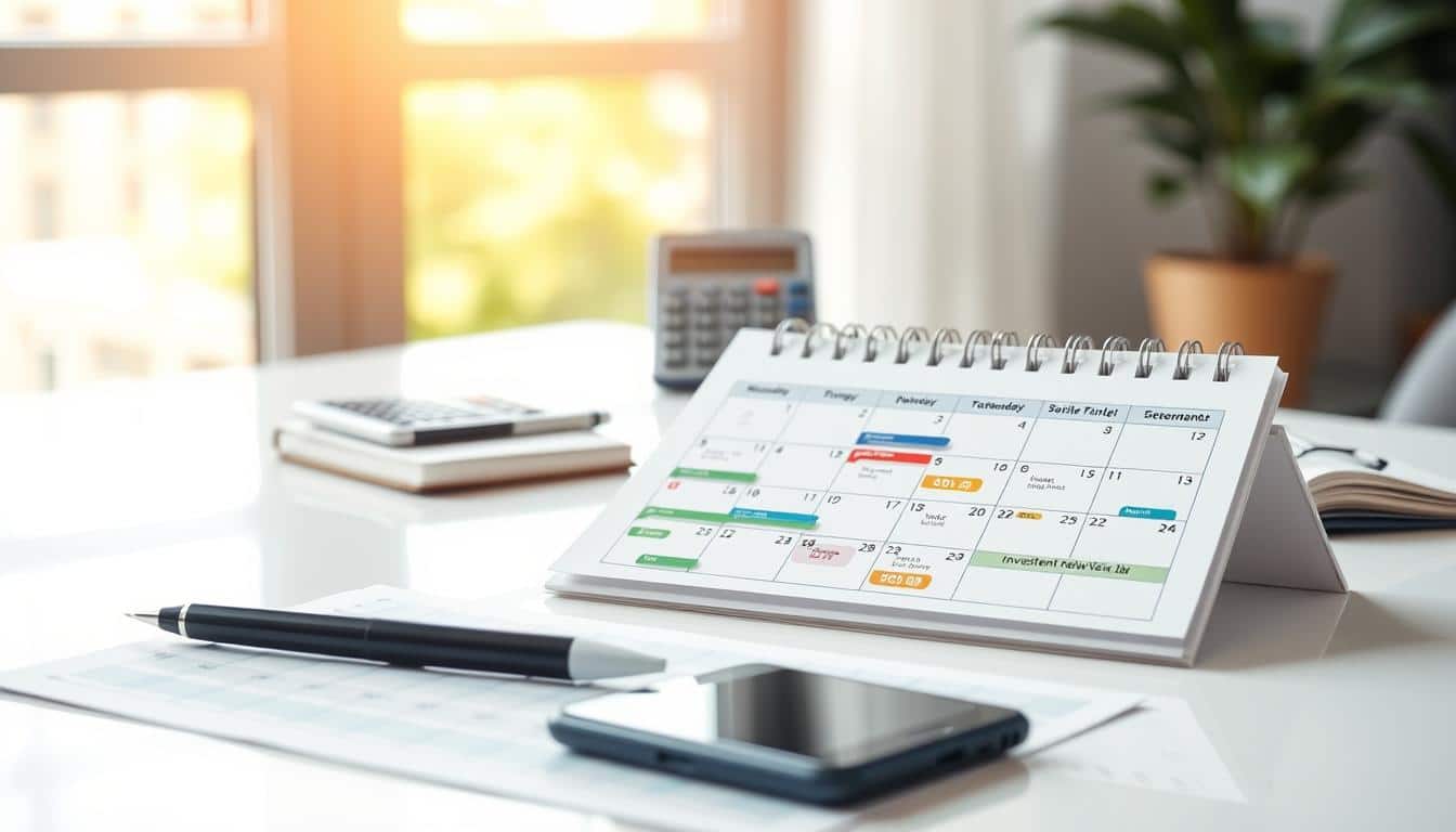 financial calendar
